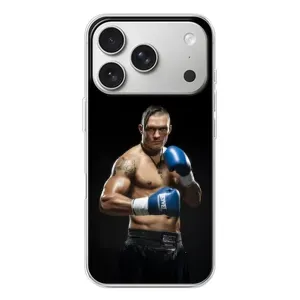 Чехол с картинкой Александр Усик для iPhone 17 Pro (Боксер Усик)