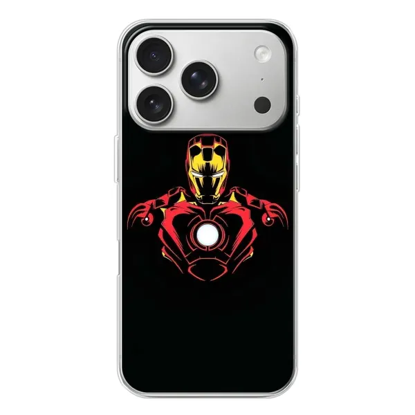 Чохол з принтом «Залізна людина» для iPhone 17 Pro