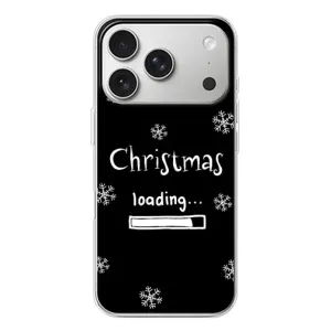 Рождественские, Праздничные Чехлы для Айфон 17 Pro (Christmas loading)