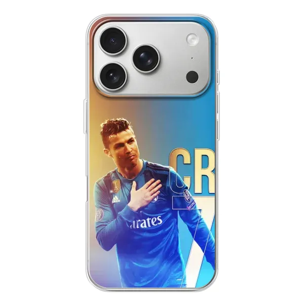 Чехол с принтом «CR7 Real» для iPhone 17 Pro