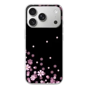 Чехол для Айфон 17 Pro - с принтом (Дизайнерские) (AlphaPrint) (Цветочки маленькие)