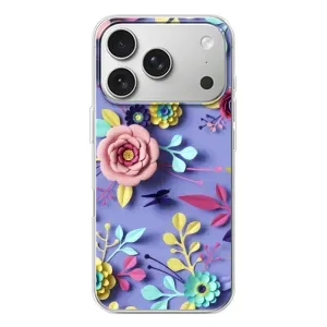 Чехлы с Цветами для iPhone 17 Pro (VPrint) (Цветочный дизайн)