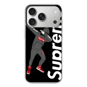 Чеохол для iPhone 17 Pro з картинкою Supreme (AlphaPrint) (Деб Супрім)