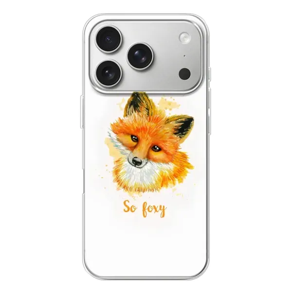 Чохол з принтом «Дівчинка Лиса» для iPhone 17 Pro Чохол з принтом «Дівчинка Лиса» для iPhone 17 Pro