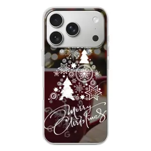 Рождественские Чехлы для iPhone 17 Pro (VPrint) (Елочка узорная)
