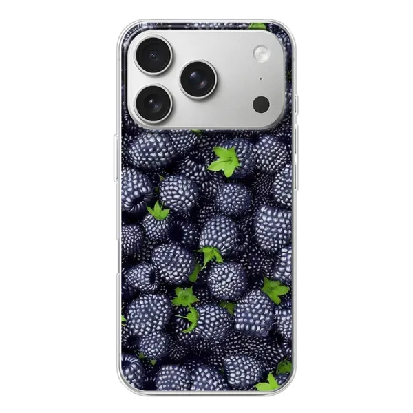 Чехол с принтом «Ежевика» для iPhone 17 Pro