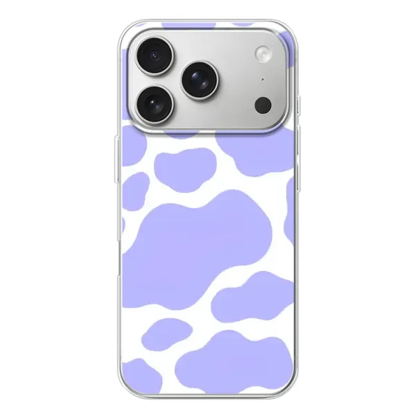 Чехол с принтом «Фиолетова Буренка» для iPhone 17 Pro Чехол с принтом «Фиолетова Буренка» для iPhone 17 Pro
