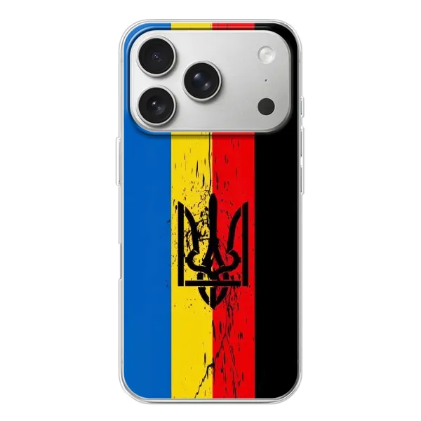 Чехол с принтом «Флаг УПА» для iPhone 17 Pro