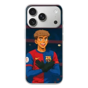 Чехол с футболистом Ламин Ямаль iPhone 17 Pro