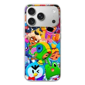Чехол для iPhone 17 Pro Бравл Старс (VPrint)