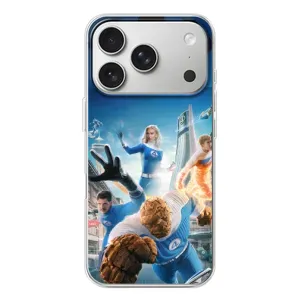 Чехол с принтом Фантастическая четверка для iPhone 17 Pro (Герои Фантастическая Четверка)