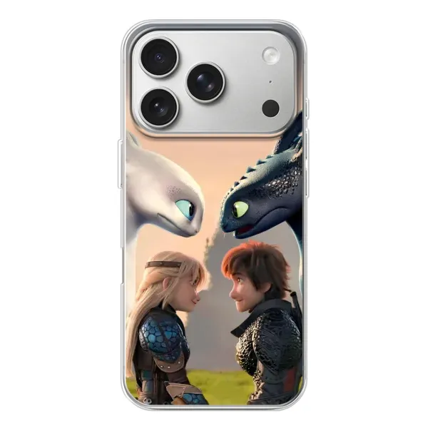 Чехол с принтом «Иккинг и Астрид» для iPhone 17 Pro