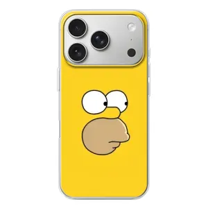 Чехол с Симпсонами для iPhone 17 Pro (VPrint) (Гомер)