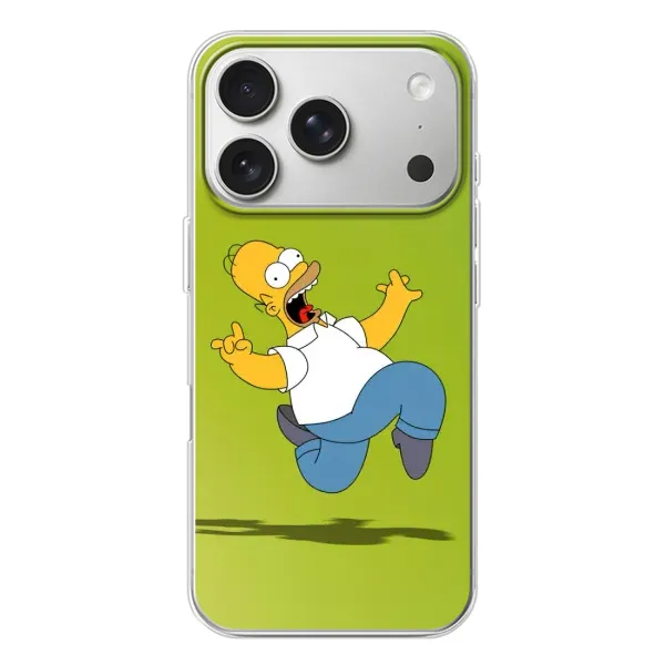 Чехол с принтом «Гомер Симпсон» для iPhone 17 Pro