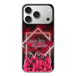 Чехол Гра в кальмара для iPhone 17 Pro (Охранники Игра кальмара)