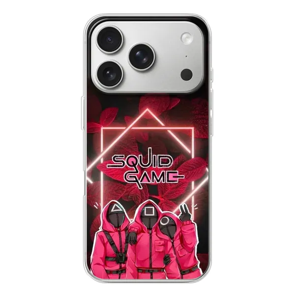 Чехол с принтом «Охранники Игра кальмара» для iPhone 17 Pro Чехол с принтом «Охранники Игра кальмара» для iPhone 17 Pro