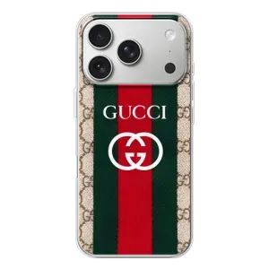 Чехлы ГУЧЧИ для Айфон 17 Pro (AlphaPrint) (Gucci дизайн)