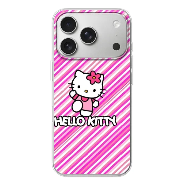 Чохол з принтом «Hello Kytty» для iPhone 17 Pro Чохол з принтом «Hello Kytty» для iPhone 17 Pro