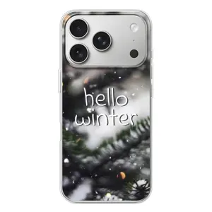 Новогодние, Праздничные Чехлы для iPhone 17 Pro - 2024 год (Hello winter)