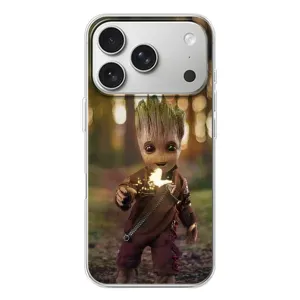 Чохол МАРВЕЛ для Айфон 17 Pro (AlphaPrint) (I am Groot)