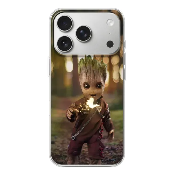 Чохол з принтом «I am Groot» для iPhone 17 Pro Чохол з принтом «I am Groot» для iPhone 17 Pro