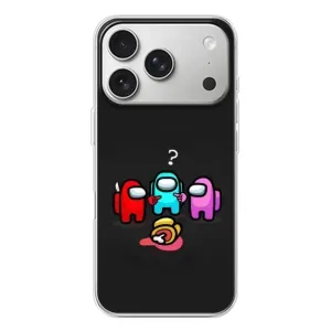 Чехол Амонг Ас для iPhone 17 Pro (AlphaPrint) (Импостер)