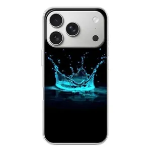 Чехол с Короной Айфон 17 Pro - (AlphaPrint) (Капля короны)