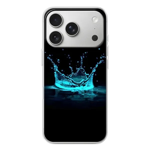 Чехол с принтом «Капля короны» для iPhone 17 Pro