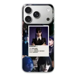 Чехлы Венсдей на iPhone 17 Pro Уэнсдей (AlphaPrint) (коллаж Уэнздей)