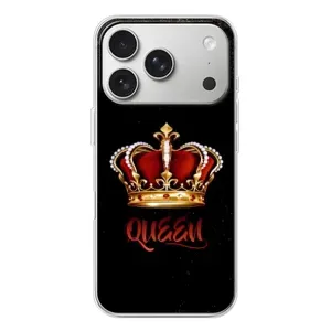 Чехол с Короной Айфон 17 Pro - (AlphaPrint) (Корона короля)