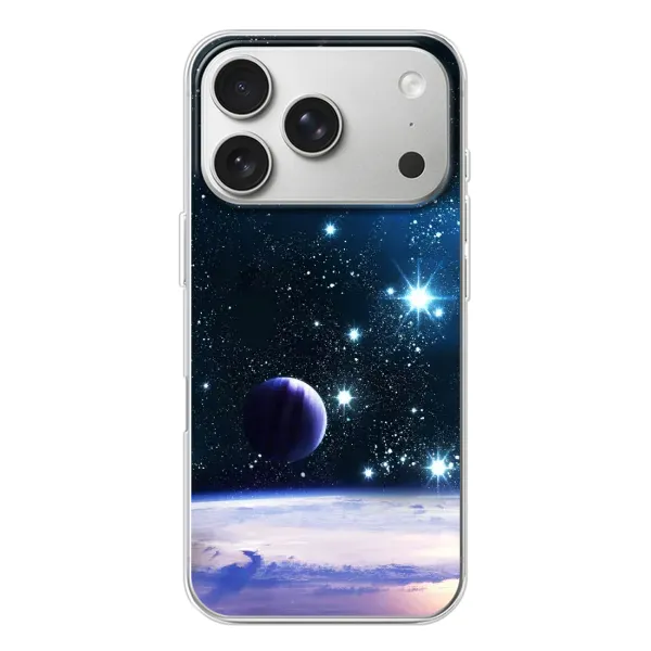 Чохол з принтом «Космічний вид» для iPhone 17 Pro