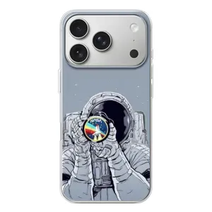 Чохол NASA для iPhone 17 Pro (AlphaPrint) (Космонавт фото)