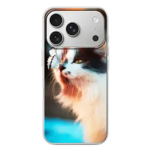Чохол на Айфон 17 Pro з Котиками (VPrint)