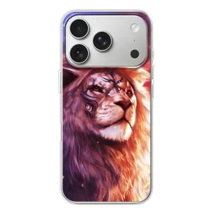 Чохол з картинкою ЛЕВ для iPhone 17 Pro (VPrint)