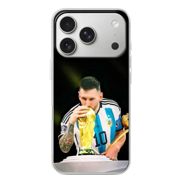 Чохол з принтом «Кубок Мессі» для iPhone 17 Pro
