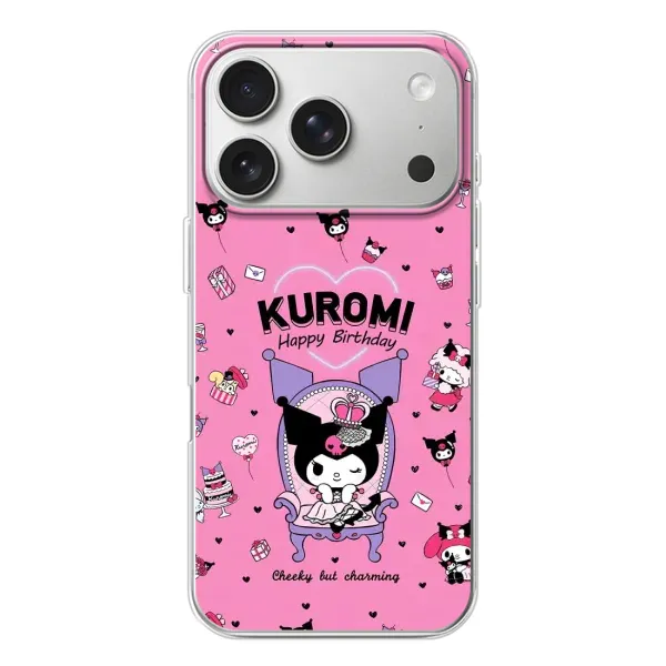 Чехол с принтом «KUROMI» для iPhone 17 Pro