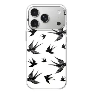 Чохол з пташками на iPhone 17 Pro (VPrint) (Ластівки)