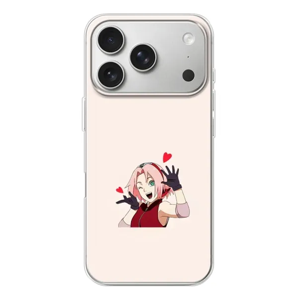 Чехол с принтом «Лайк Сакура» для iPhone 17 Pro