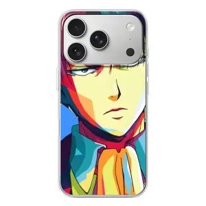 Чехлы Персонажи Аниме Наруто для iPhone 17 Pro (AlphaPrint) (Леви Аккерман)