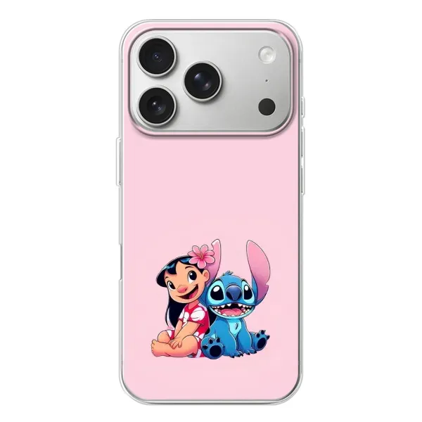 Чехол с принтом «Лило и Стич» для iPhone 17 Pro