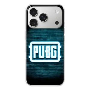 Чехол PUBG для Айфон 17 Pro (AlphaPrint) (Лого PUBG)