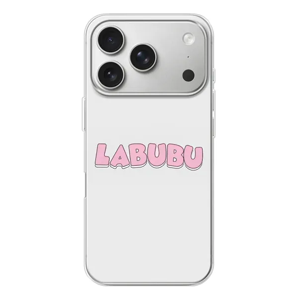 Чохол з принтом «Лого Лабубу» для iPhone 17 Pro