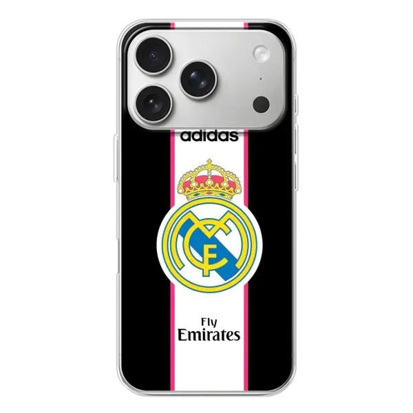 Чехол с принтом «лого Real Madrid» для iPhone 17 Pro Чехол с принтом «лого Real Madrid» для iPhone 17 Pro