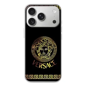 Чехлы VERSACE для Айфон 17 Pro (PREMIUMPrint) (Logo Versace)