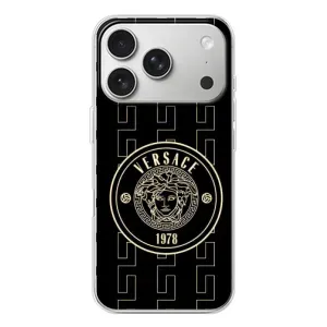 Чехлы VERSACE для Айфон 17 Pro (PREMIUMPrint) (Лого Версаче)