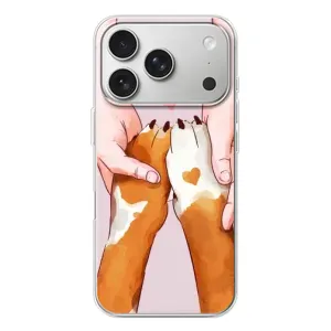 Чехлы с собаками для iPhone 17 Pro (VPrint) (Любовь к собакам)