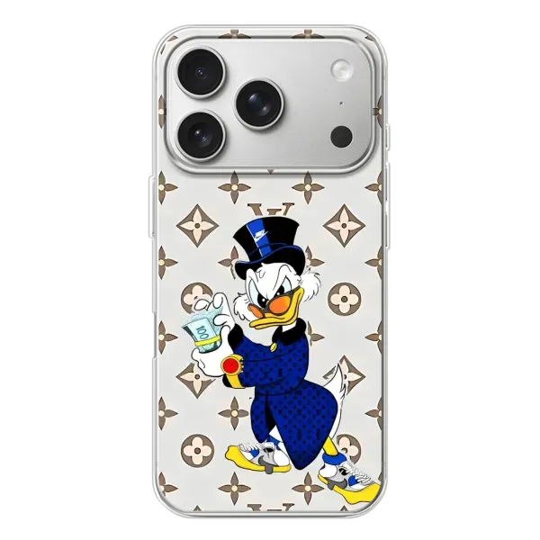 Чехол с принтом «Макдак на стиле» для iPhone 17 Pro