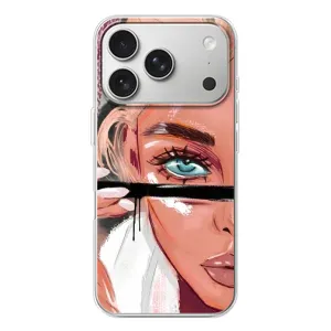 Чехол с печатью для iPhone 17 Pro - (Мода) (AlphaPrint) (Макияж)