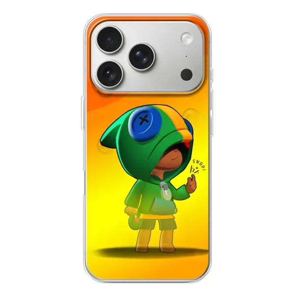 Чохол з принтом «Хлопчик Леон» для iPhone 17 Pro Чохол з принтом «Хлопчик Леон» для iPhone 17 Pro