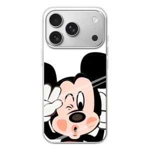Эксклюзивный чехол для iPhone 17 Pro (AlphaPrint - Мультяшные) (Маус Микки)